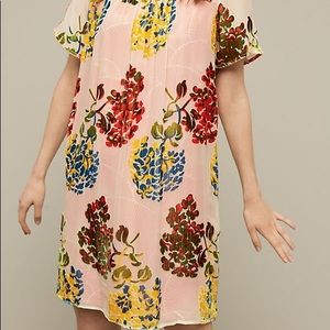 Flower Market Velvet Dress